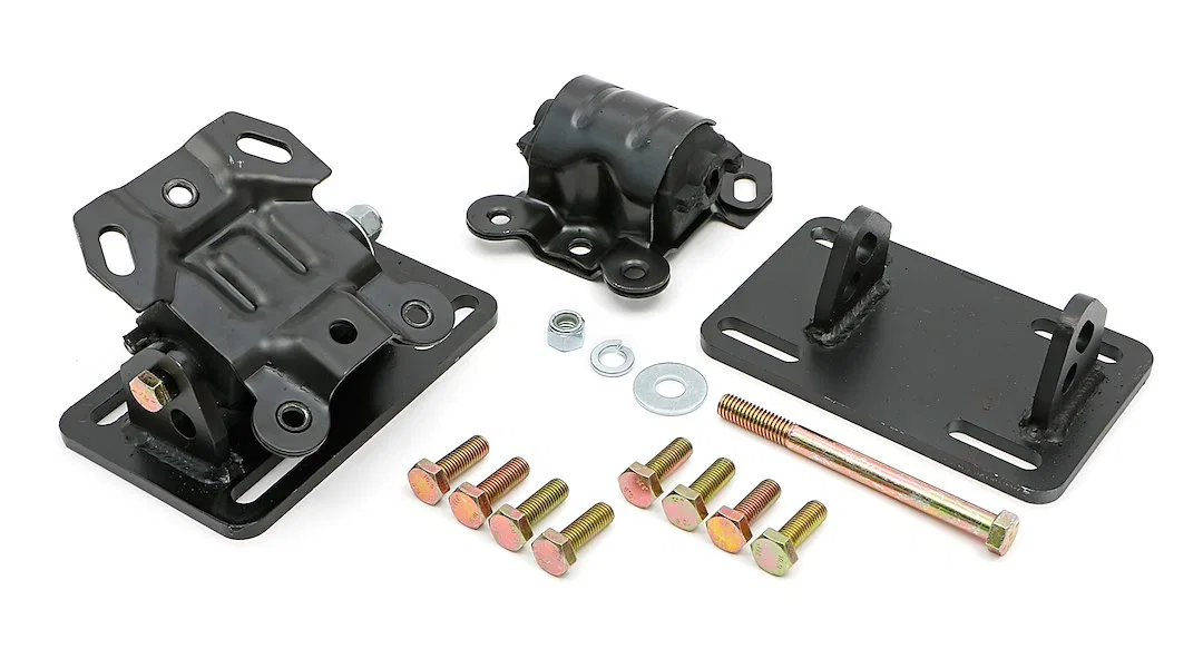 4516 – TRANSDAPT Motor Mount, For Use With GM LS Series Or Vortech Engine With 2 Motor Mount Brackets And 2 Rubber/ S...